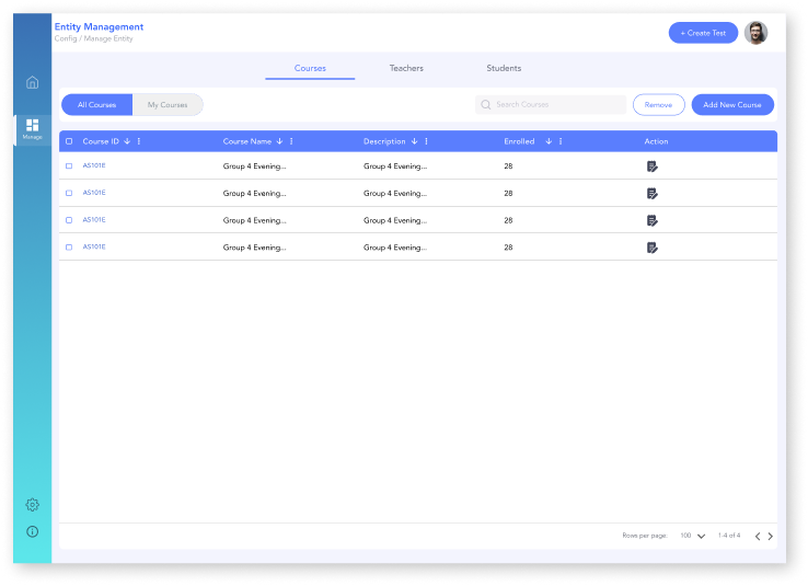 Progressive Web App Interface